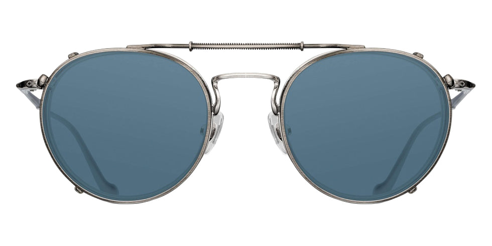 Matsuda CL3058 48 - Antique Silver / Blue Gray #id:cl3058antiquesilverbluegreyclip_s:100100