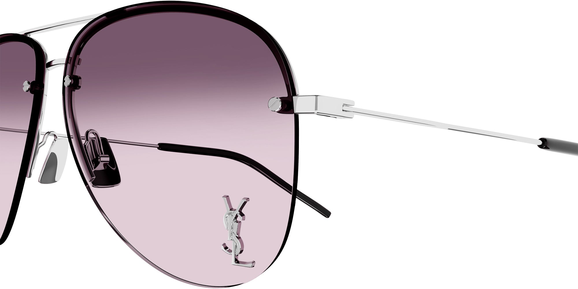 Saint Laurent CLASSIC 11 M 008 59 - Silver / Red #id:classic11m008_s:106110