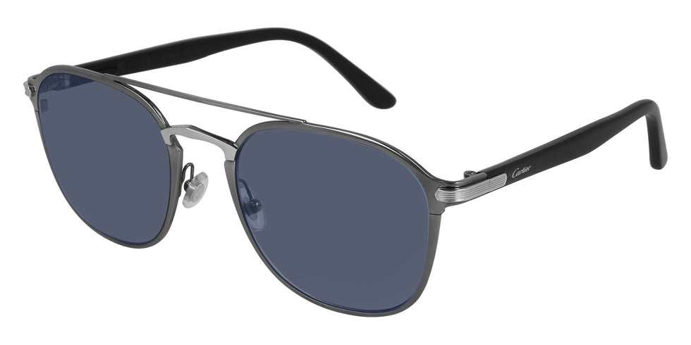 Cartier CT0012S 003 54 - Gunmetal/Black / Blue AR #id:ct0012s003_s:102100