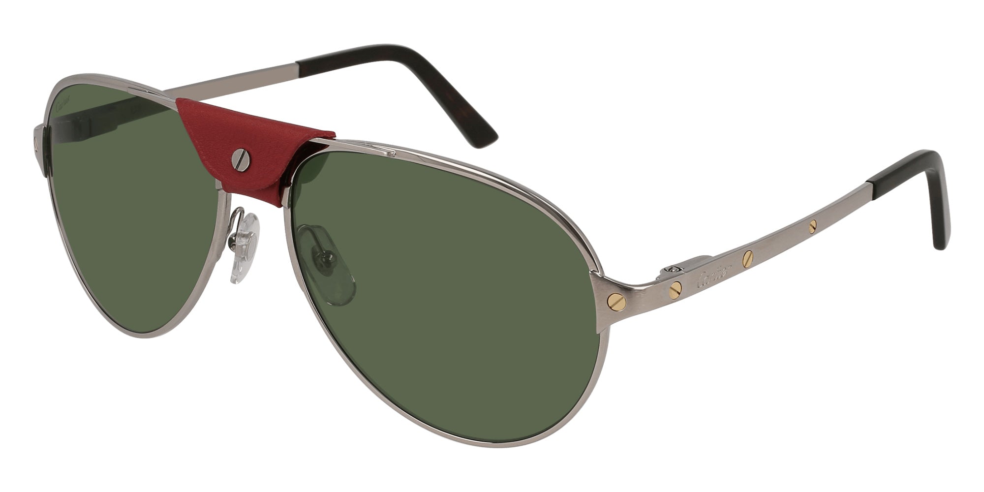 Cartier CT0034S 006 61 - Gunmetal / Green AR Polarized #id:ct0034s006_s:108100
