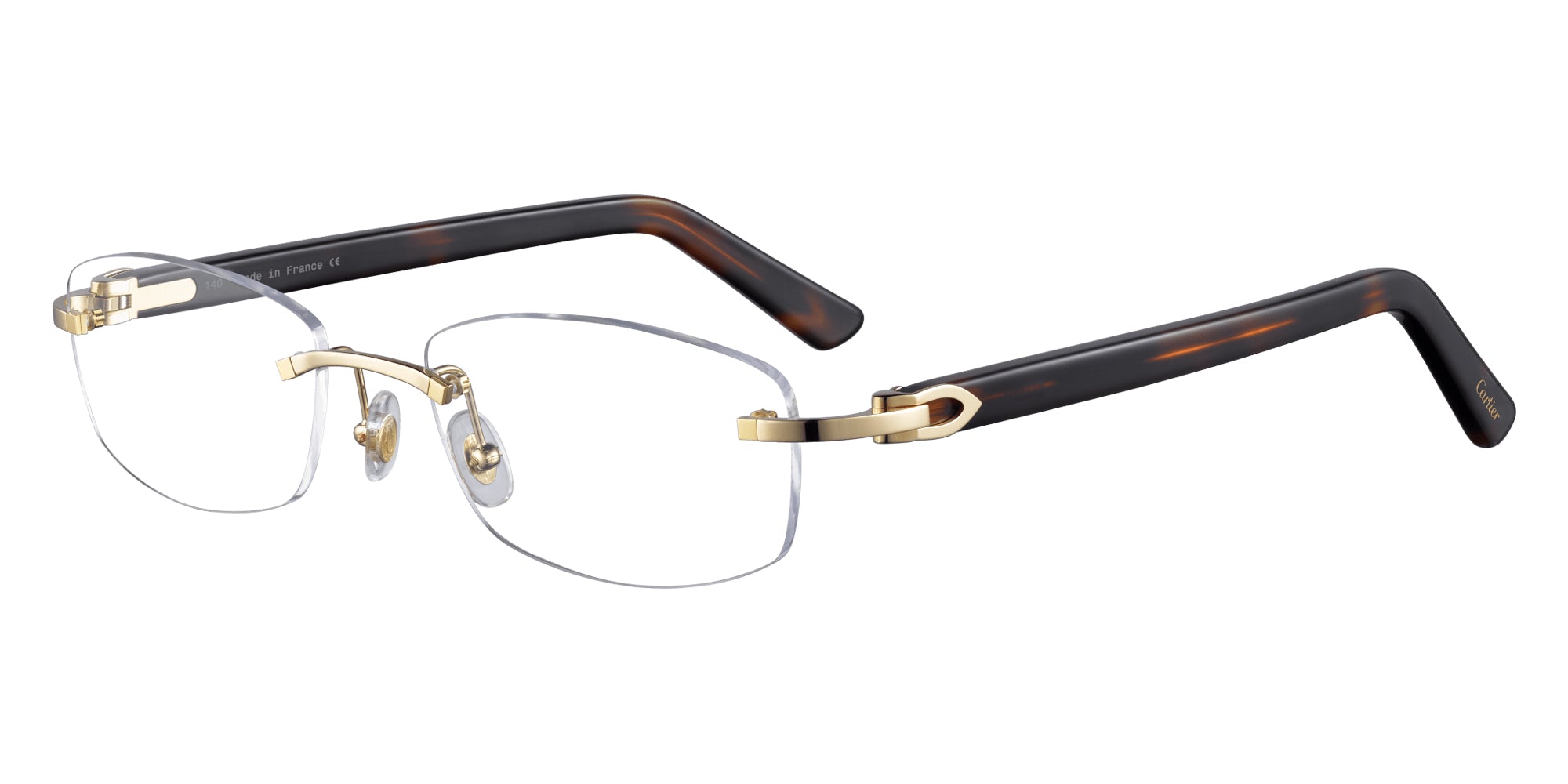 Cartier CT0048O 004 53 - Gold/Brown #id:ct0048o004_s:100100