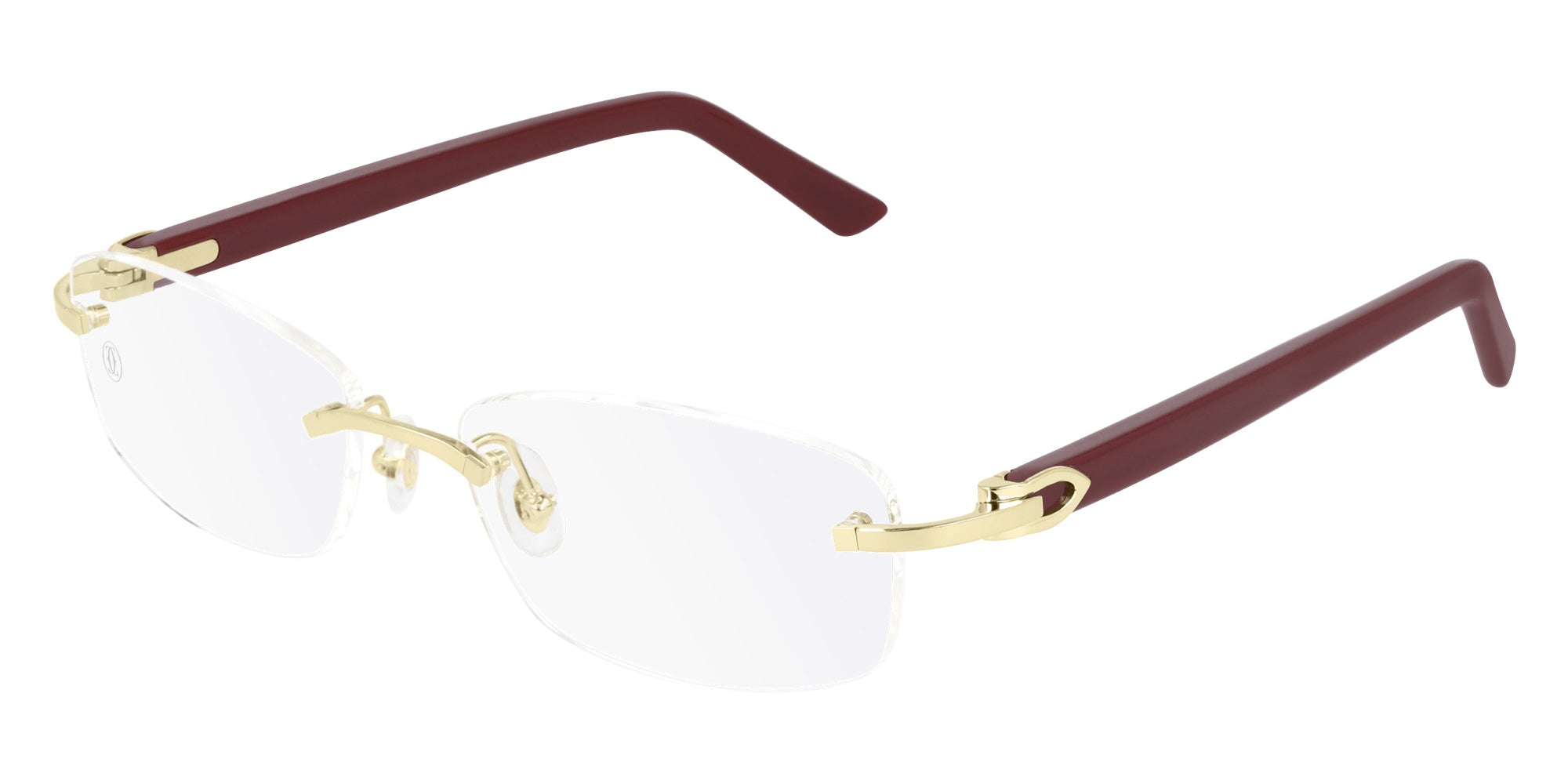 Cartier CT0048O 006 53 - Gold/Burgundy #id:ct0048o006_s:106100