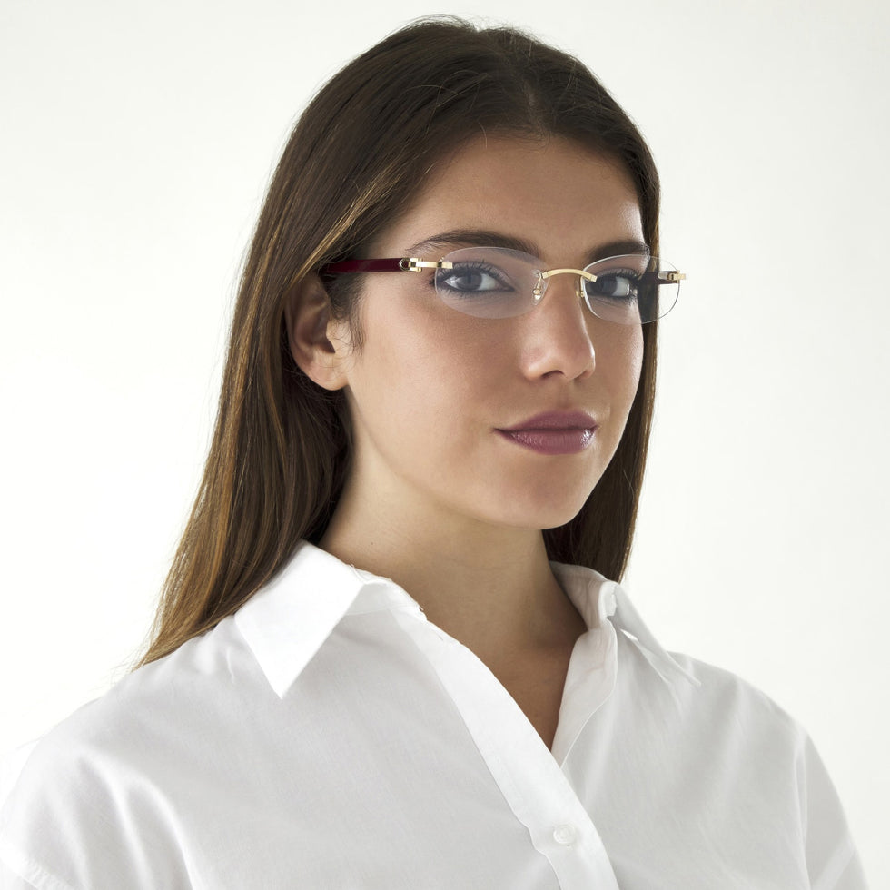 Cartier CT0056O 003 52 - Gold/Burgundy #id:ct0056o003_s:102105