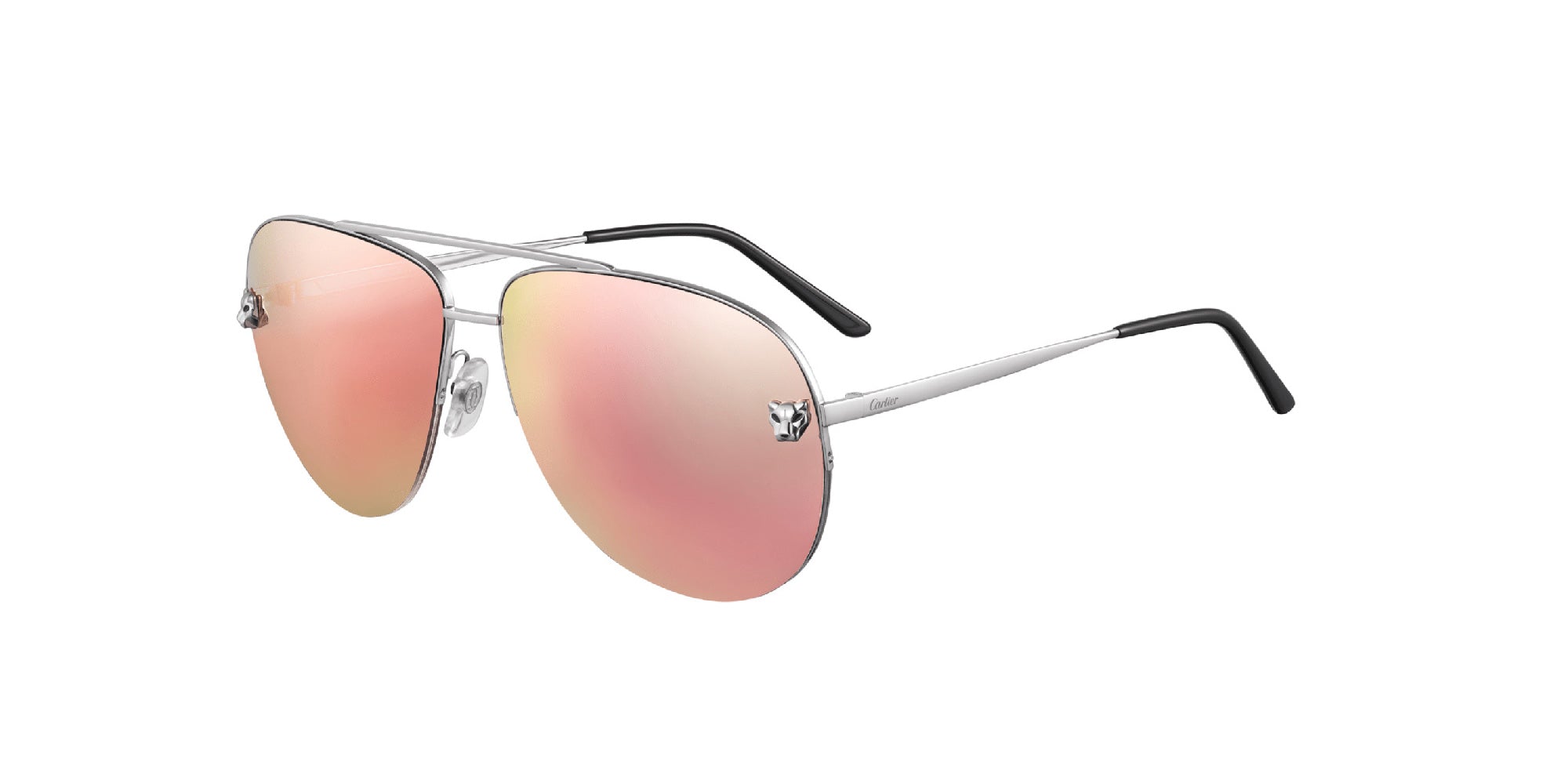 Cartier CT0065S 005 60 - Silver / Light Blue Multi Treatment #id:ct0065s005_s:106100