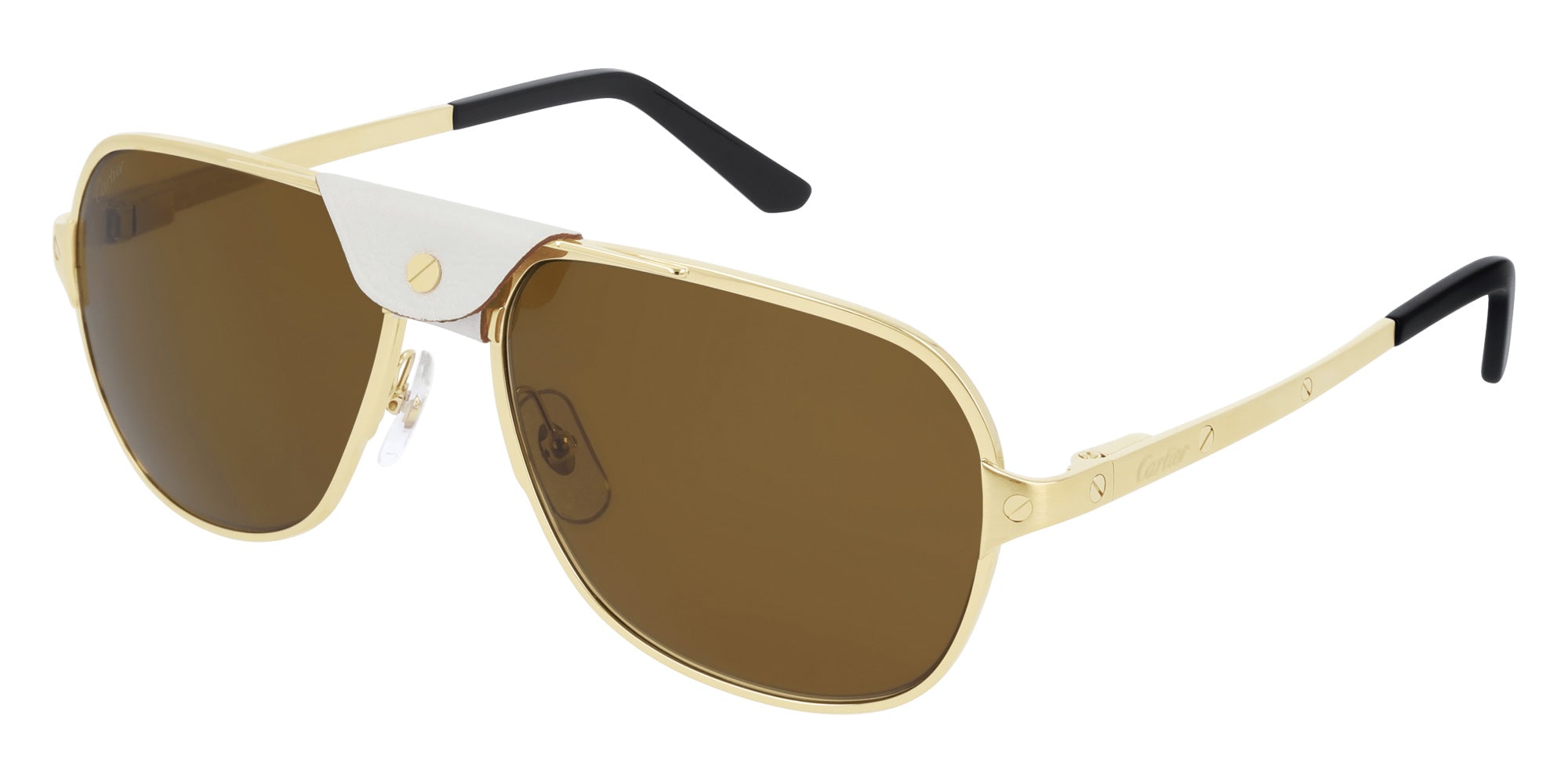 Cartier CT0165S 005 58 - Gold / Brown Multi Treatment Polarized #id:ct0165s005_s:100100