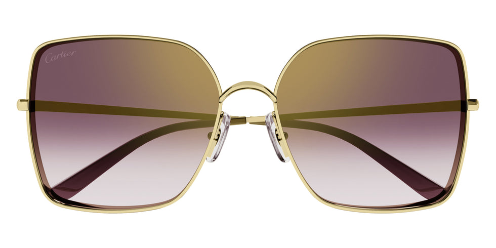 Cartier CT0299S 003 59 - Gold / Red Multi Treatment #id:ct0299s003_s:104100