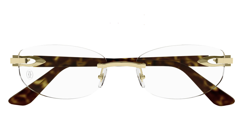 Cartier CT0318O 002 52 - Gold/Havana #id:ct0318o002_s:100100