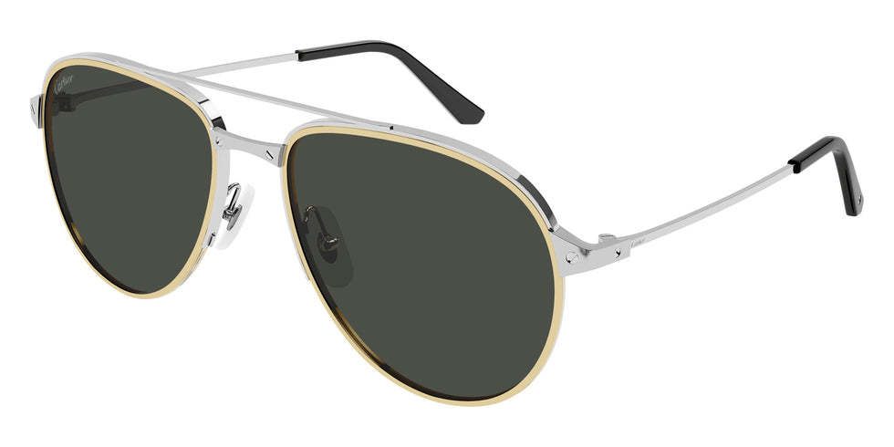 Cartier CT0325S 005 59 - Silver / Gray AR Polarized #id:ct0325s005_s:100105