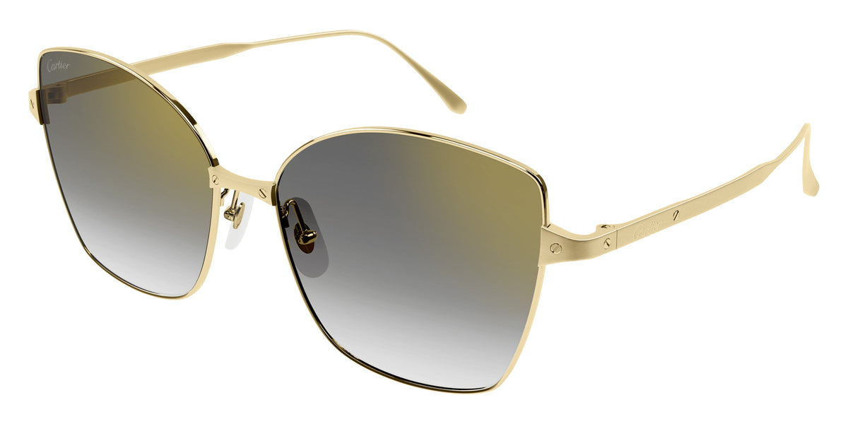 Cartier CT0328S 001 59 - Gold / Gray Multi Treatment #id:ct0328s001_s:100105