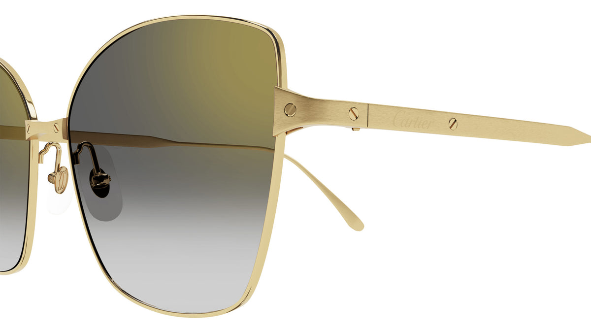 Cartier CT0328S 001 59 - Gold / Gray Multi Treatment #id:ct0328s001_s:100110