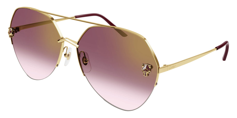 Cartier CT0355S 003 64 - Gold / Red Multi Treatment #id:ct0355s003_s:102105