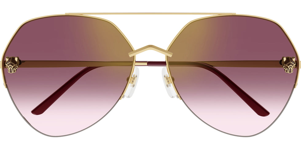 Cartier CT0355S 003 64 - Gold / Red Multi Treatment #id:ct0355s003_s:102110