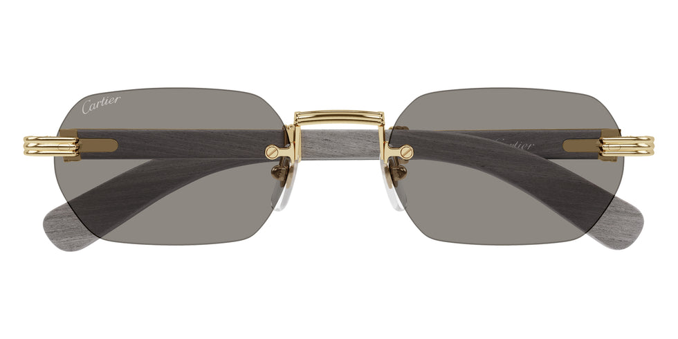 Cartier CT0362S 005 54 - Gold/Gray / Gray AR #id:ct0362s005_s:100100