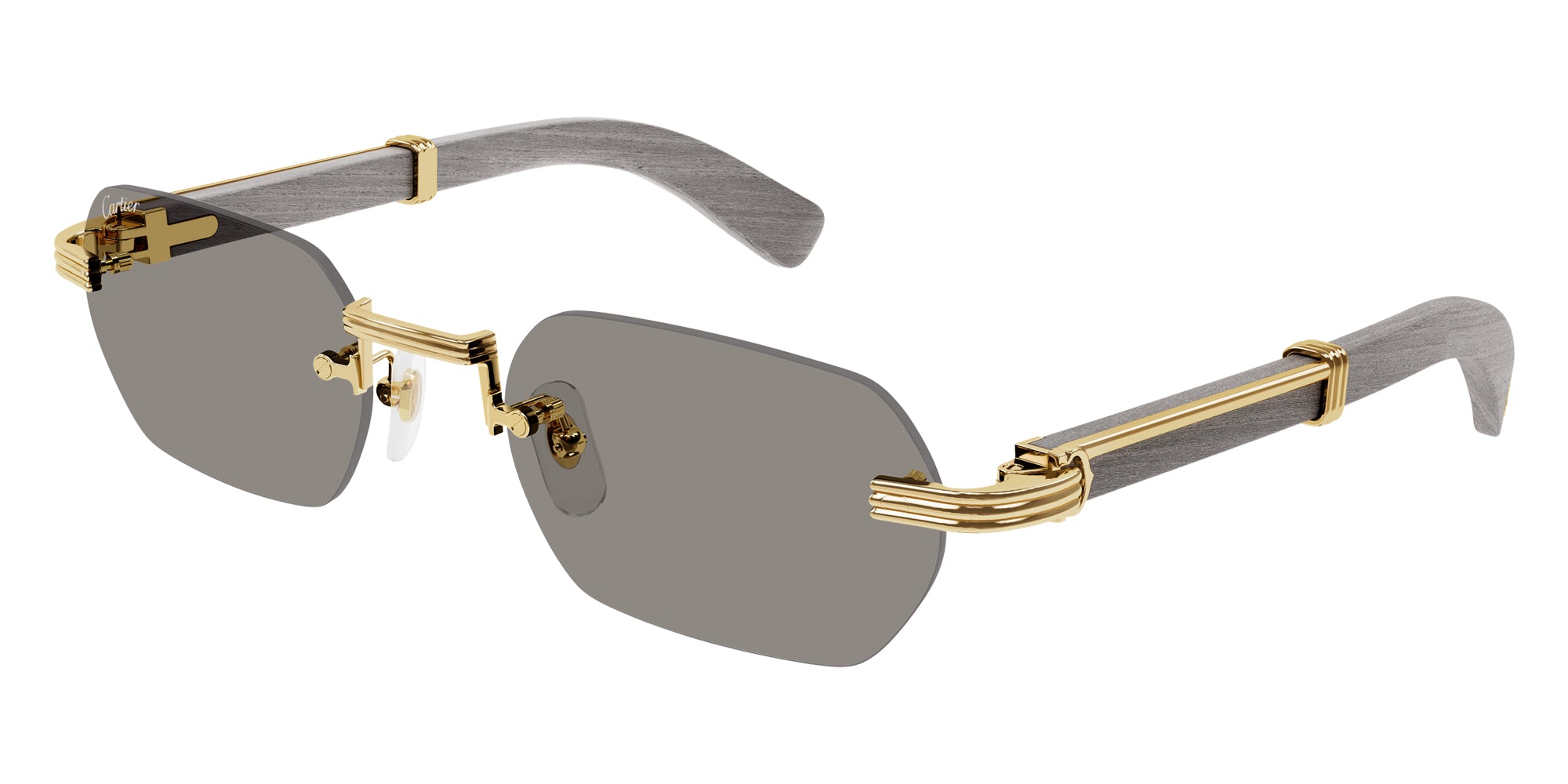 Cartier CT0362S 005 54 - Gold/Gray / Gray AR #id:ct0362s005_s:100105