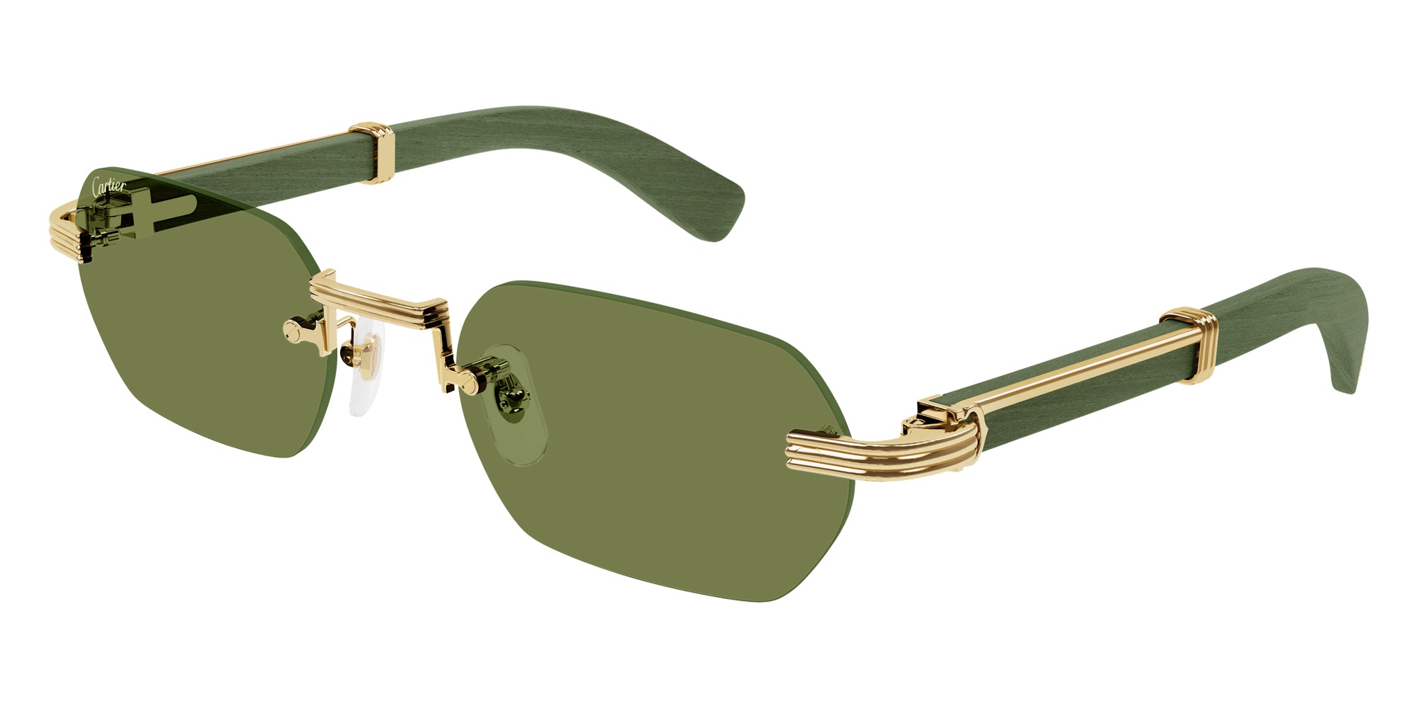 Cartier CT0362S 006 54 - Gold/Green / Green AR #id:ct0362s006_s:102105