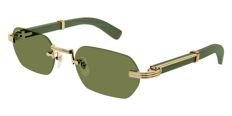 Cartier CT0362S 006 54 - Gold/Green / Green AR #id:ct0362s006_s:102105