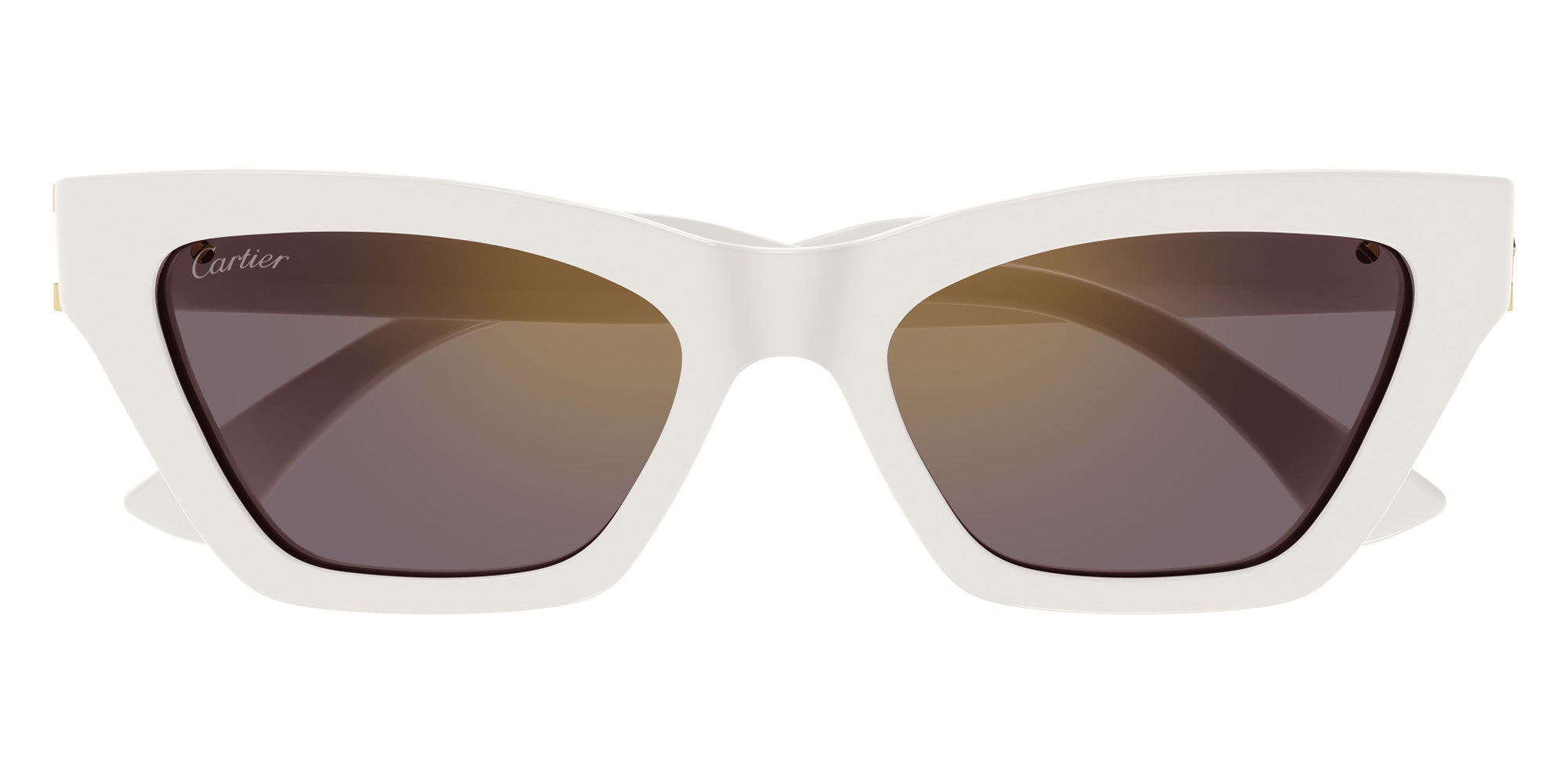 Cartier CT0437S 004 53 - White / Red Multi Treatment #id:ct0437s004_s:100100