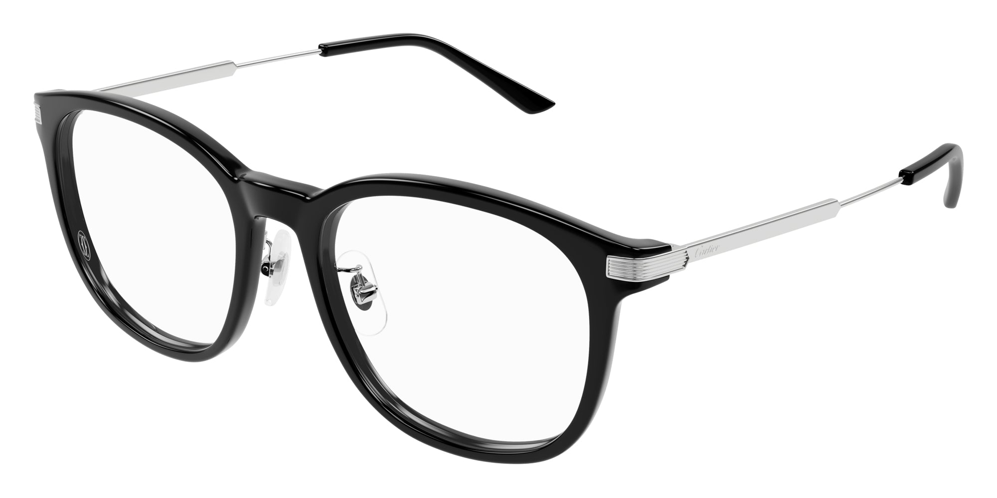 Cartier CT0454O 001 54 - Black/Silver #id:ct0454o001_s:100105