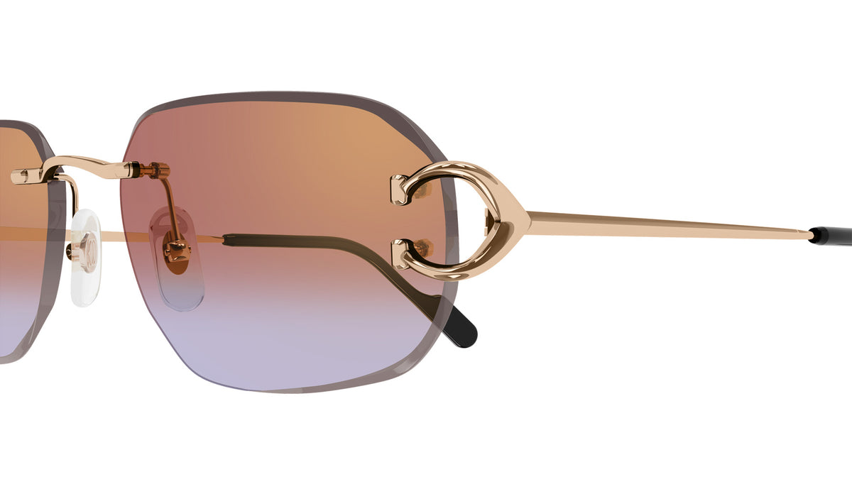 Cartier CT0468S 005 58 - Gold / Red Multi Treatment #id:ct0468s005_s:100110