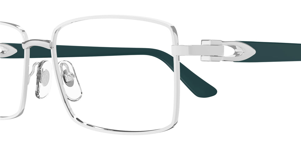 Cartier CT0520O 003 58 - Silver/Green #id:ct0520o003_s:102110