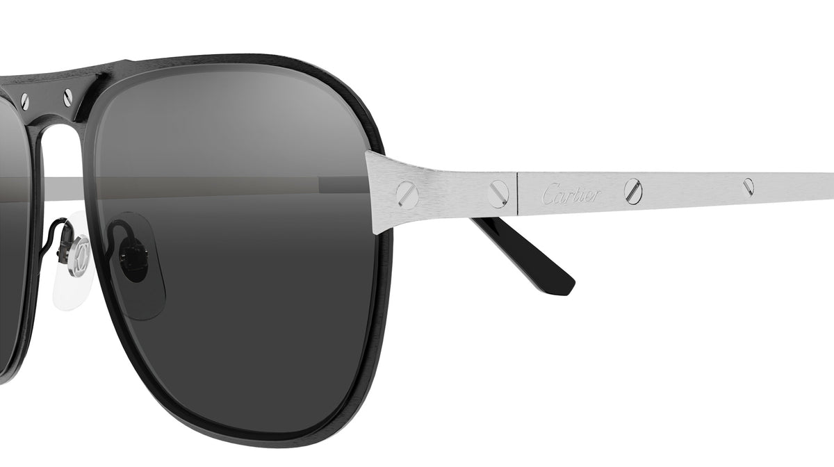 Cartier CT0532S 007 58 - Black/Silver / Gray Multi Treatment #id:ct0532s007_s:100110