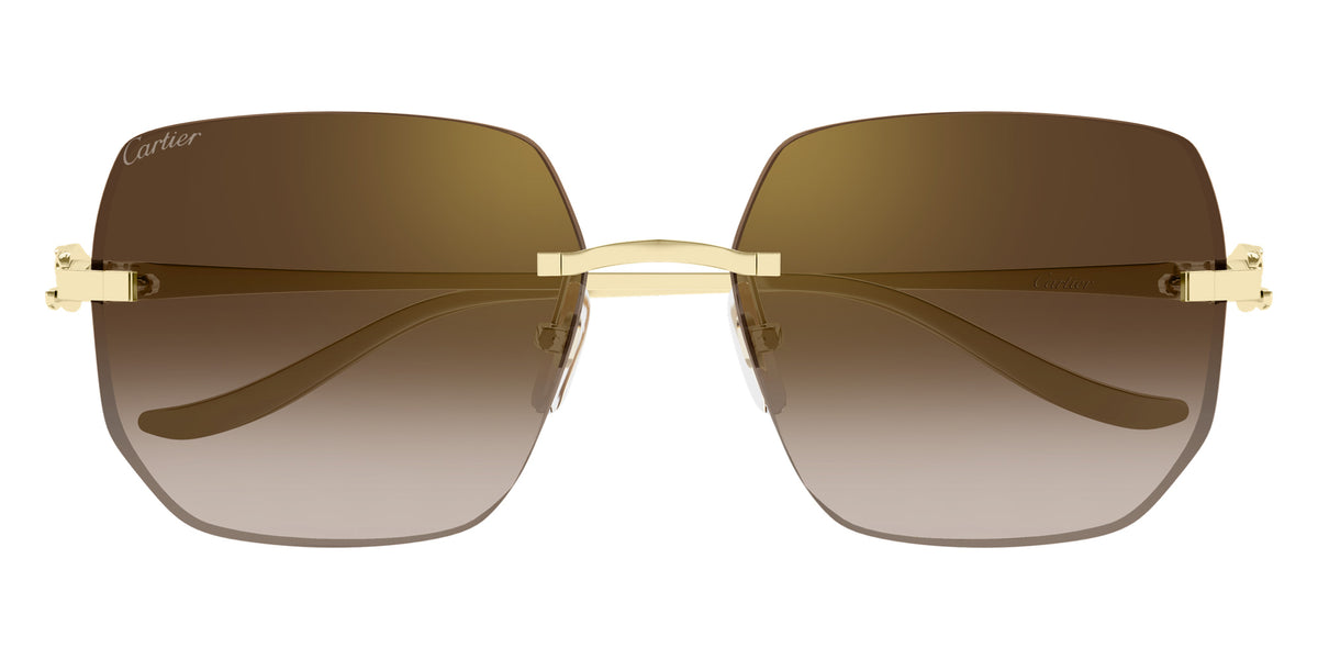 Cartier CT0549S 005 57 - Gold / Brown Multi Treatment #id:ct0549s005_s:100100