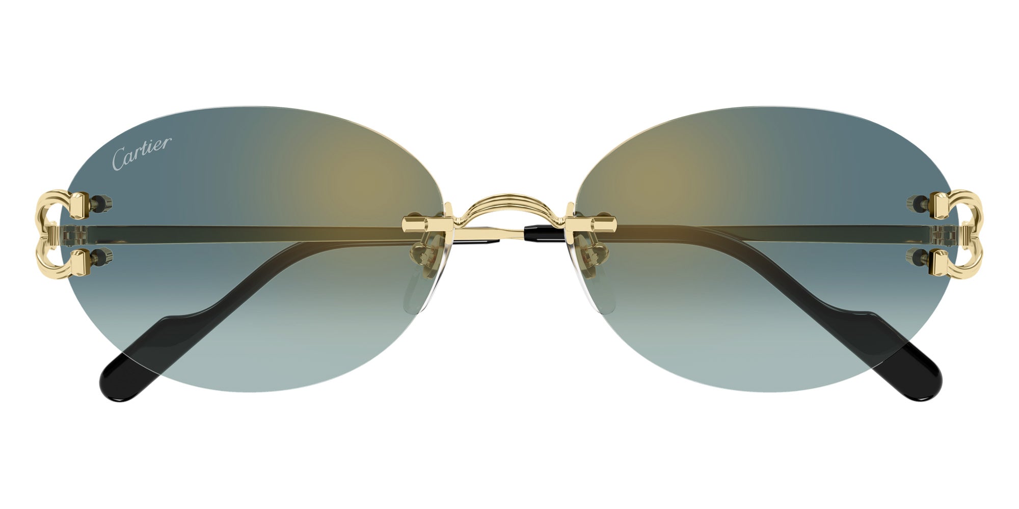 Cartier CT0551S 007 55 - Gold / Green Multi Treatment #id:ct0551s007_s:102100