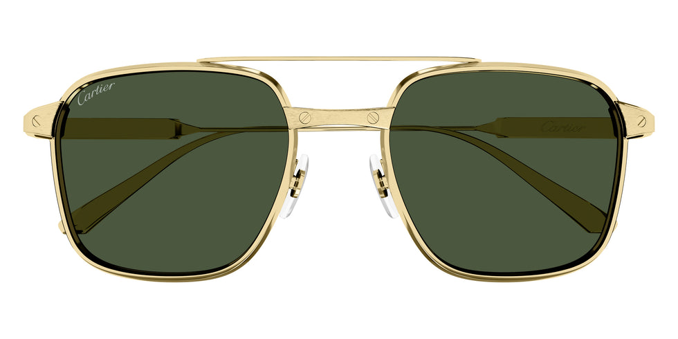 Cartier CT0610S 002 54 - Gold / Green Multi Treatment Polarized #id:ct0610s002_s:102100