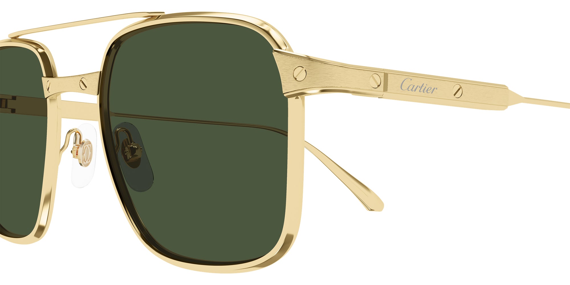 Cartier CT0610S 002 54 - Gold / Green Multi Treatment Polarized #id:ct0610s002_s:102110