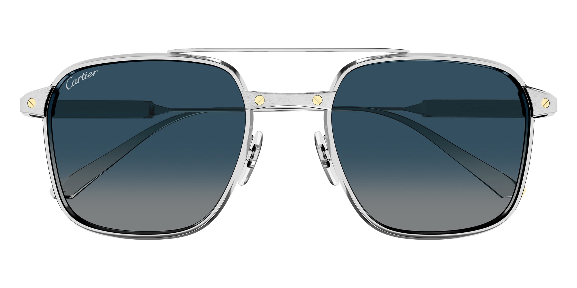 Cartier CT0610S 004 54 - Silver / Blue Multi Treatment Polarized #id:ct0610s004_s:104100