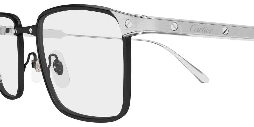 Cartier CT0613O 005 55 - Black/Silver #id:ct0613o005_s:100110