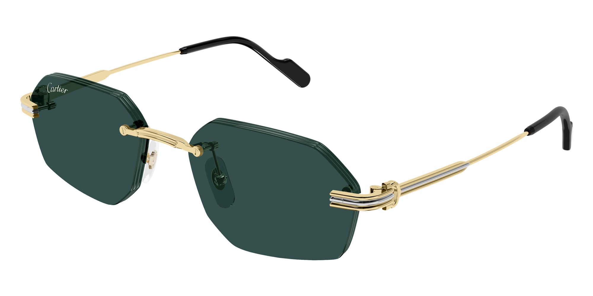 Cartier CT0616S 003 54 - Gold / Green AR #id:ct0616s003_s:102105