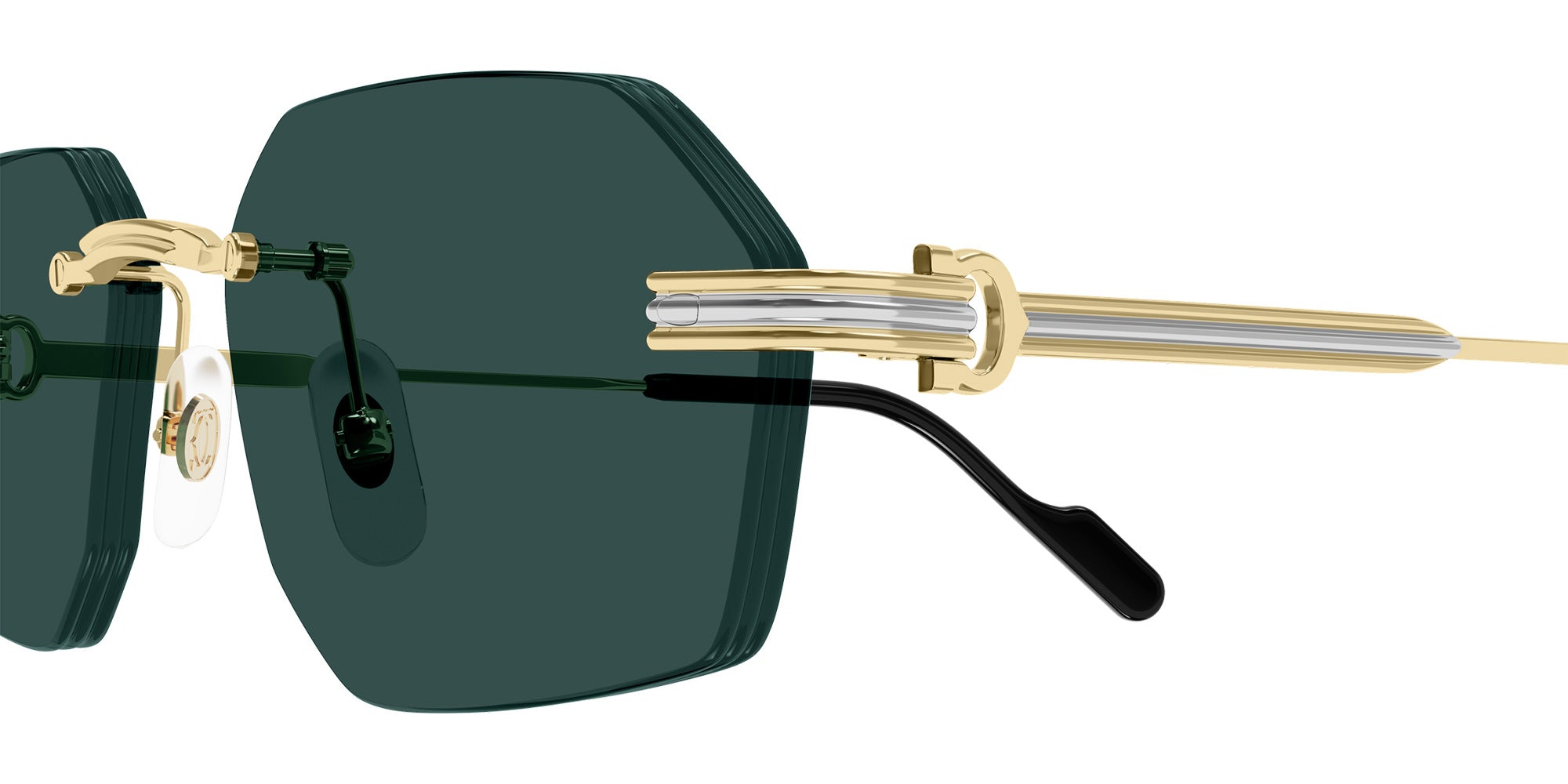 Cartier CT0616S 003 54 - Gold / Green AR #id:ct0616s003_s:102110