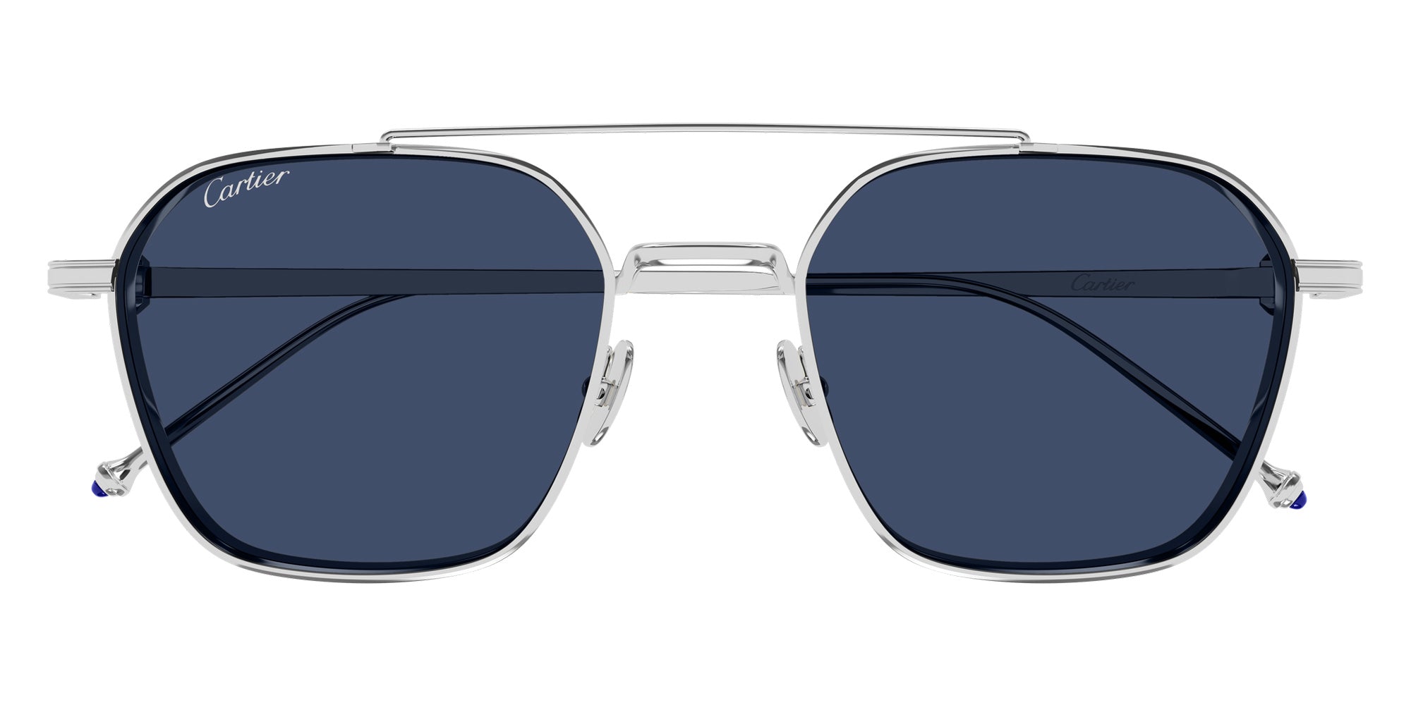 Cartier CT0618S 002 53 - Silver / Blue AR #id:ct0618s002_s:102100
