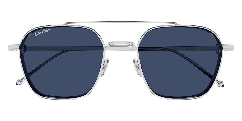 Cartier CT0618S 002 53 - Silver / Blue AR #id:ct0618s002_s:102100