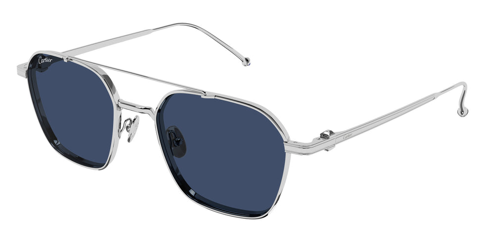 Cartier CT0618S 002 53 - Silver / Blue AR #id:ct0618s002_s:102105