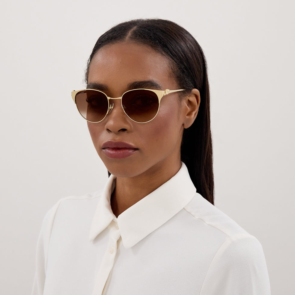 Cartier CT0631S 002 53 - Gold / Brown Multi Treatment #id:ct0631s002_s:102115