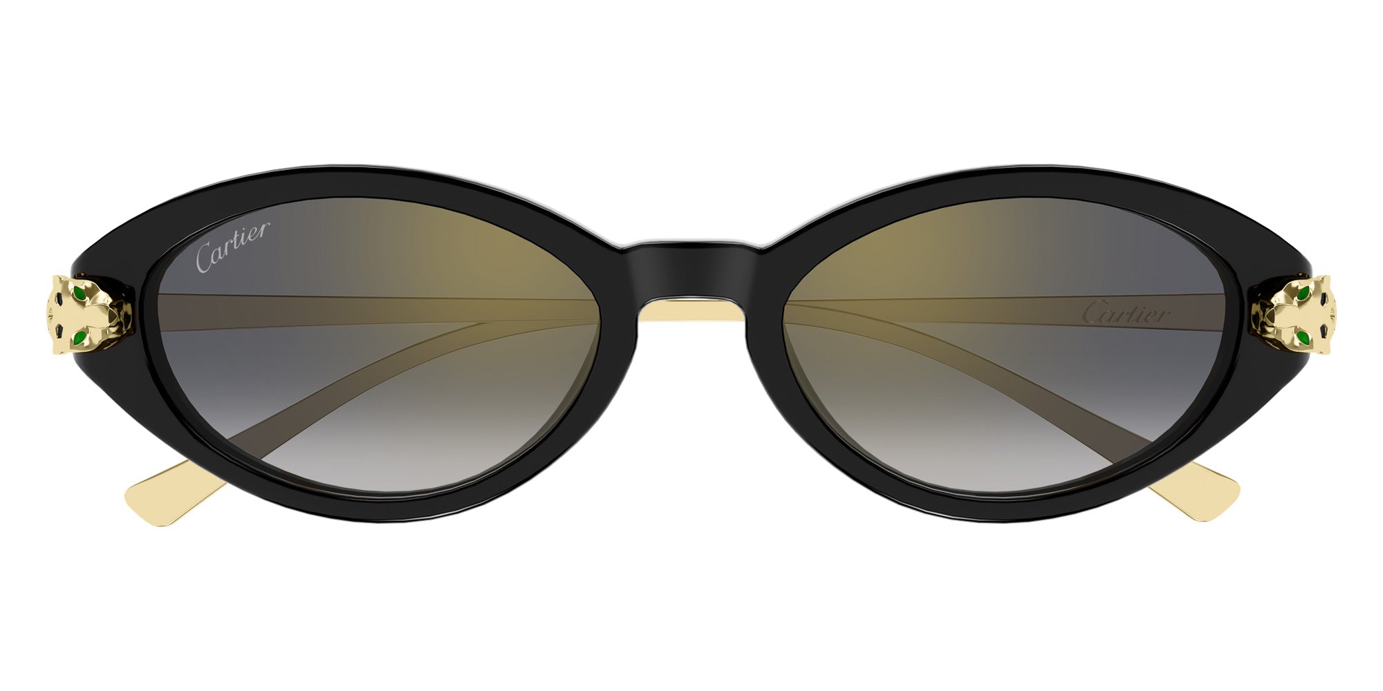 Cartier CT0634S 001 52 - Black/Gold / Gray Multi Treatment #id:ct0634s001_s:100100