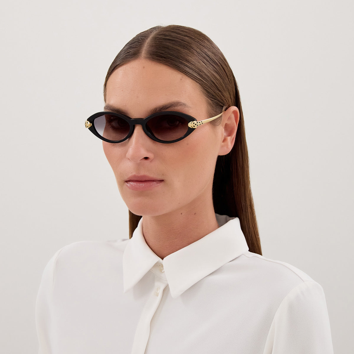 Cartier CT0634S 001 52 - Black/Gold / Gray Multi Treatment #id:ct0634s001_s:100115
