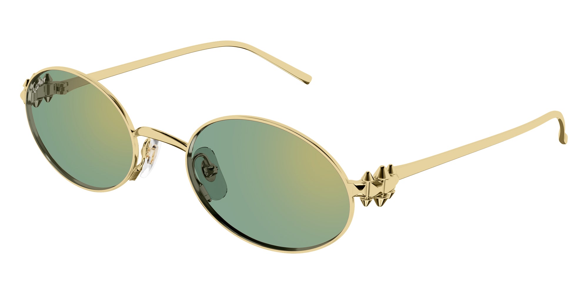 Cartier CT0644S 004 52 - Gold / Green Multi Treatment #id:ct0644s004_s:102105