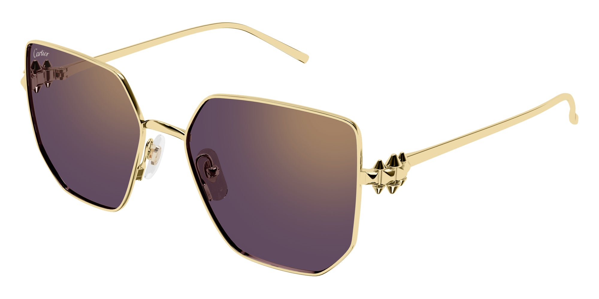 Cartier CT0645S 002 56 - Gold / Violet Multi Treatment #id:ct0645s002_s:102105