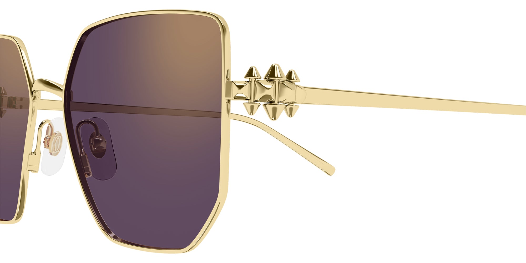 Cartier CT0645S 002 56 - Gold / Violet Multi Treatment #id:ct0645s002_s:102110