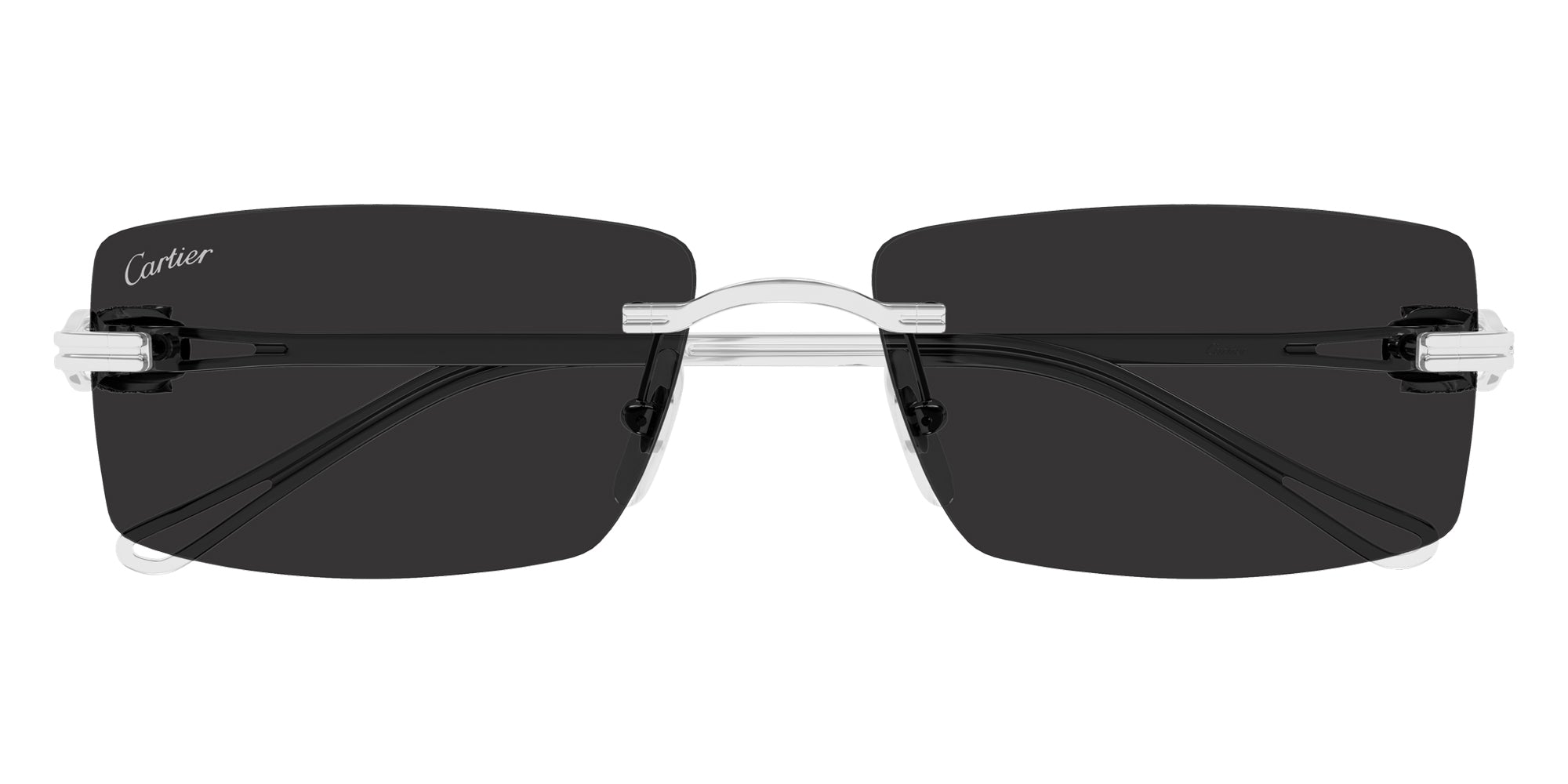 Cartier CT0647S 001 57 - Silver / Gray AR #id:ct0647s001_s:100100