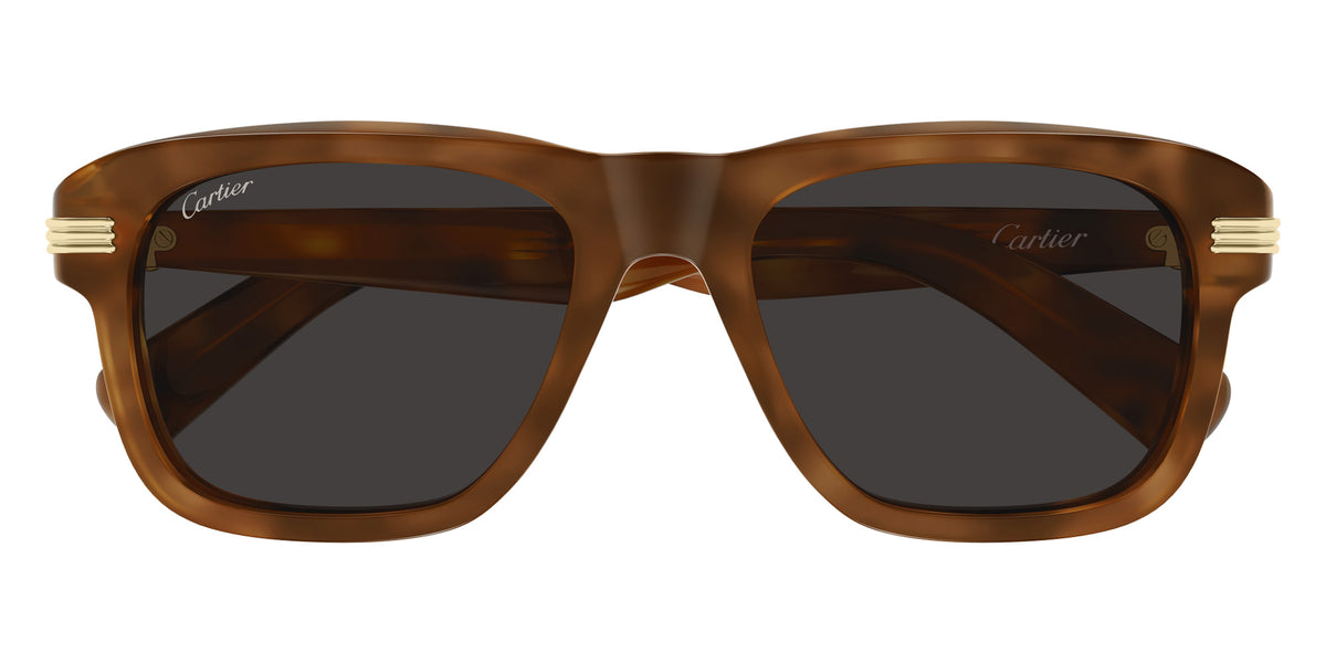 Cartier CT0657S 004 55 - Havana / Gray AR #id:ct0657s004_s:104100