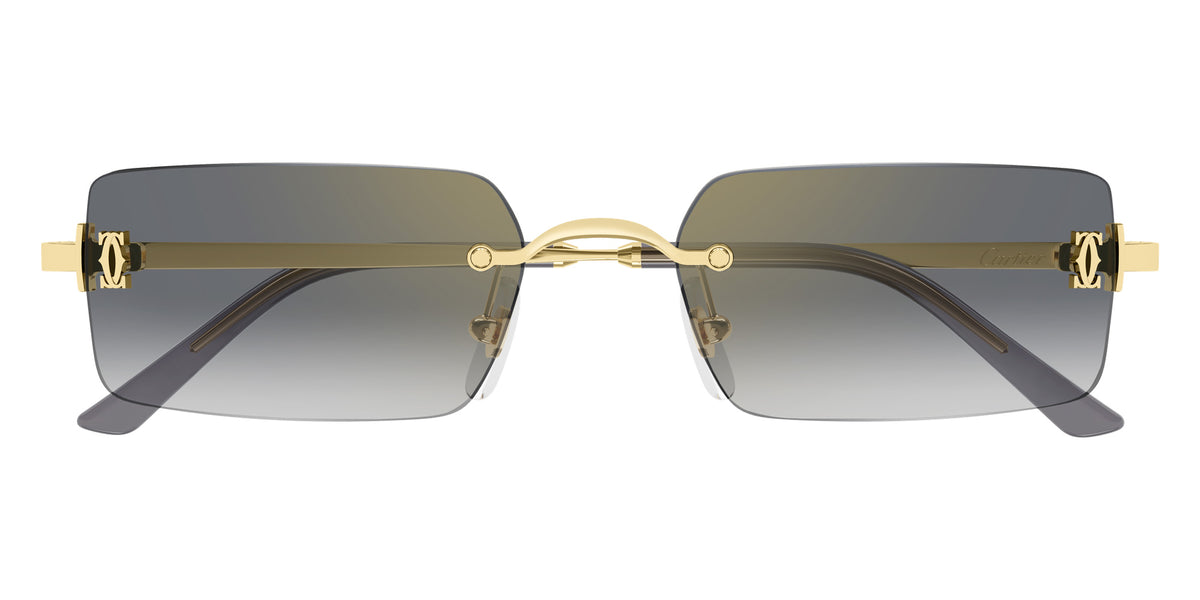 Cartier CT0672S 005 56 - Gold / Gray Multi Treatment #id:ct0672s005_s:100100