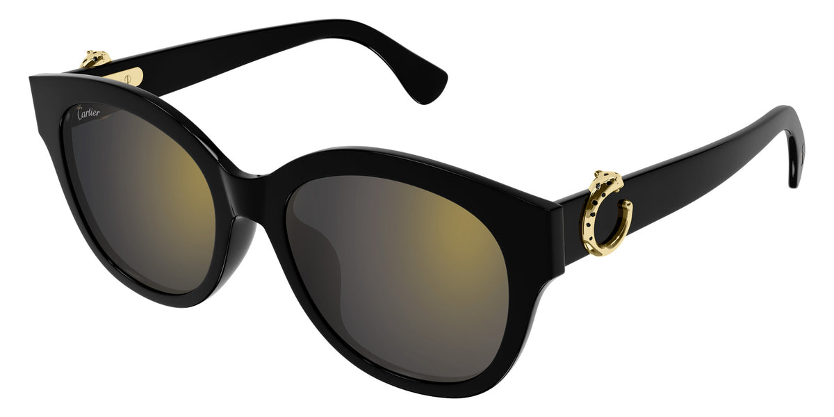 Cartier CT0680SK 001 56 - Black / Gray Multi Treatment #id:ct0680sk001_s:100105