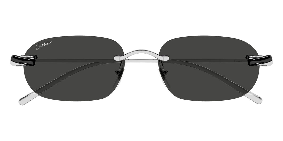 Cartier CT0686S 001 55 - Silver / Gray AR #id:ct0686s001_s:100100