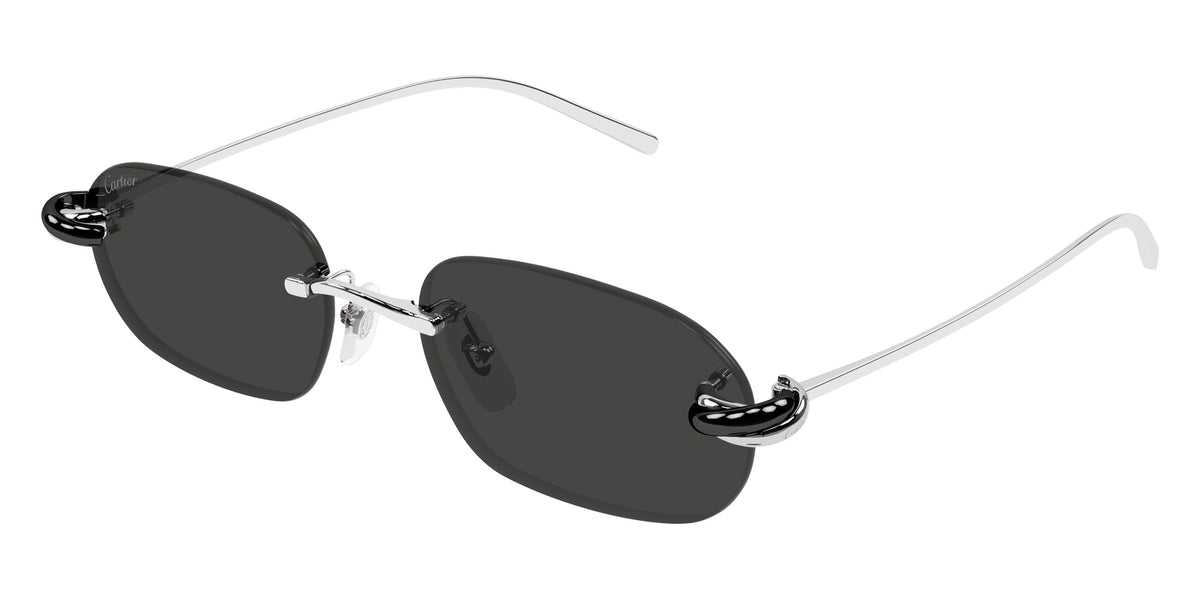 Cartier CT0686S 001 55 - Silver / Gray AR #id:ct0686s001_s:100105
