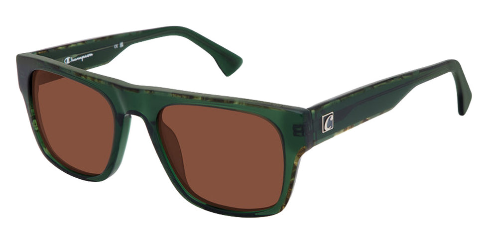 Champion CREW C03 54 - Transparent Olive/Olive Tortoise #id:cuscucrew03_s:104100