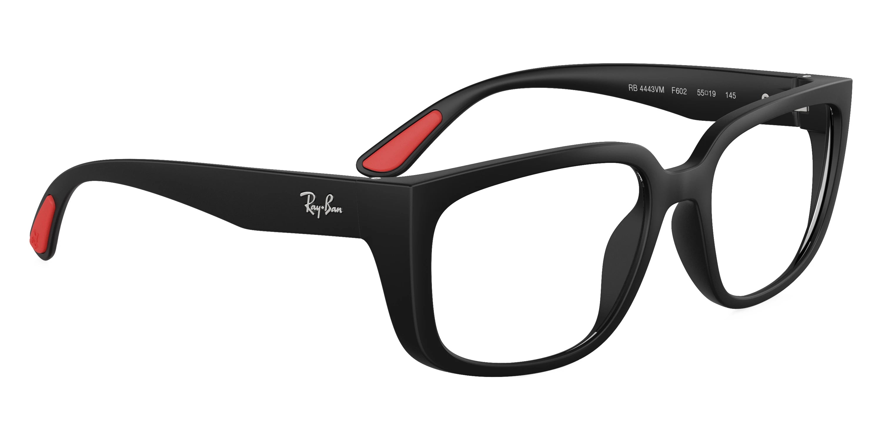 Ray-Ban RX4443VM F602 55 - Black/Matte Black F602
